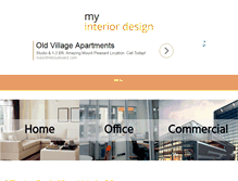 Tablet Screenshot of myinteriordesign.com.sg